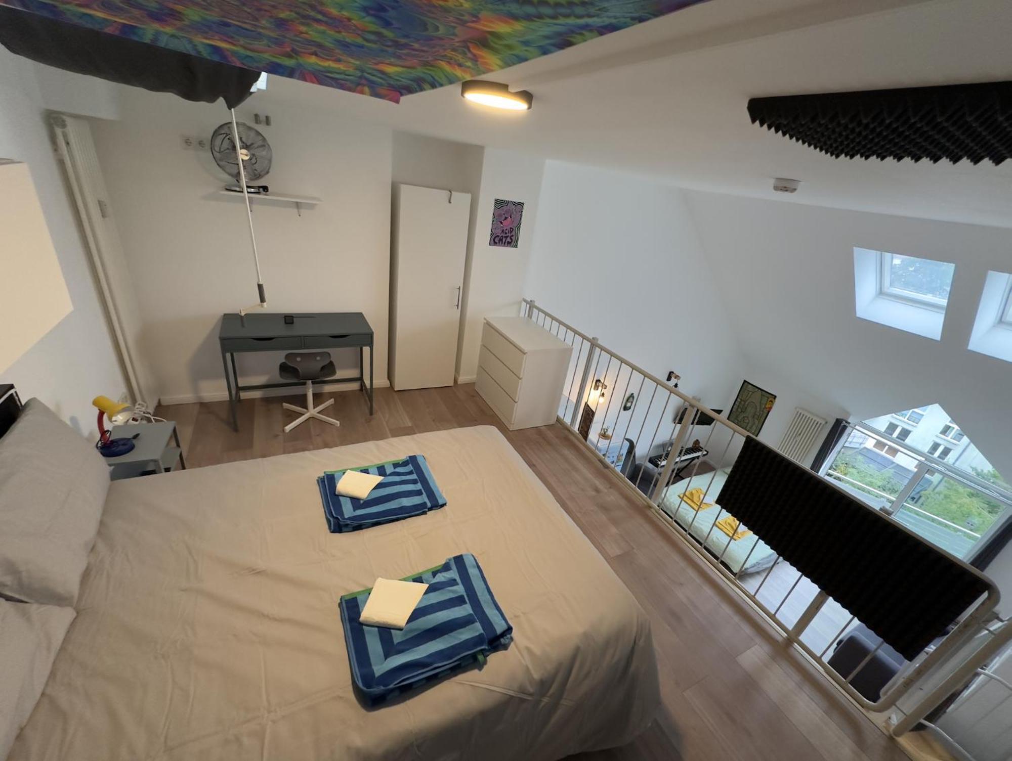 Inspiring, Bright Loft - Garage, Wifi, Bicycle Apartment Berlin