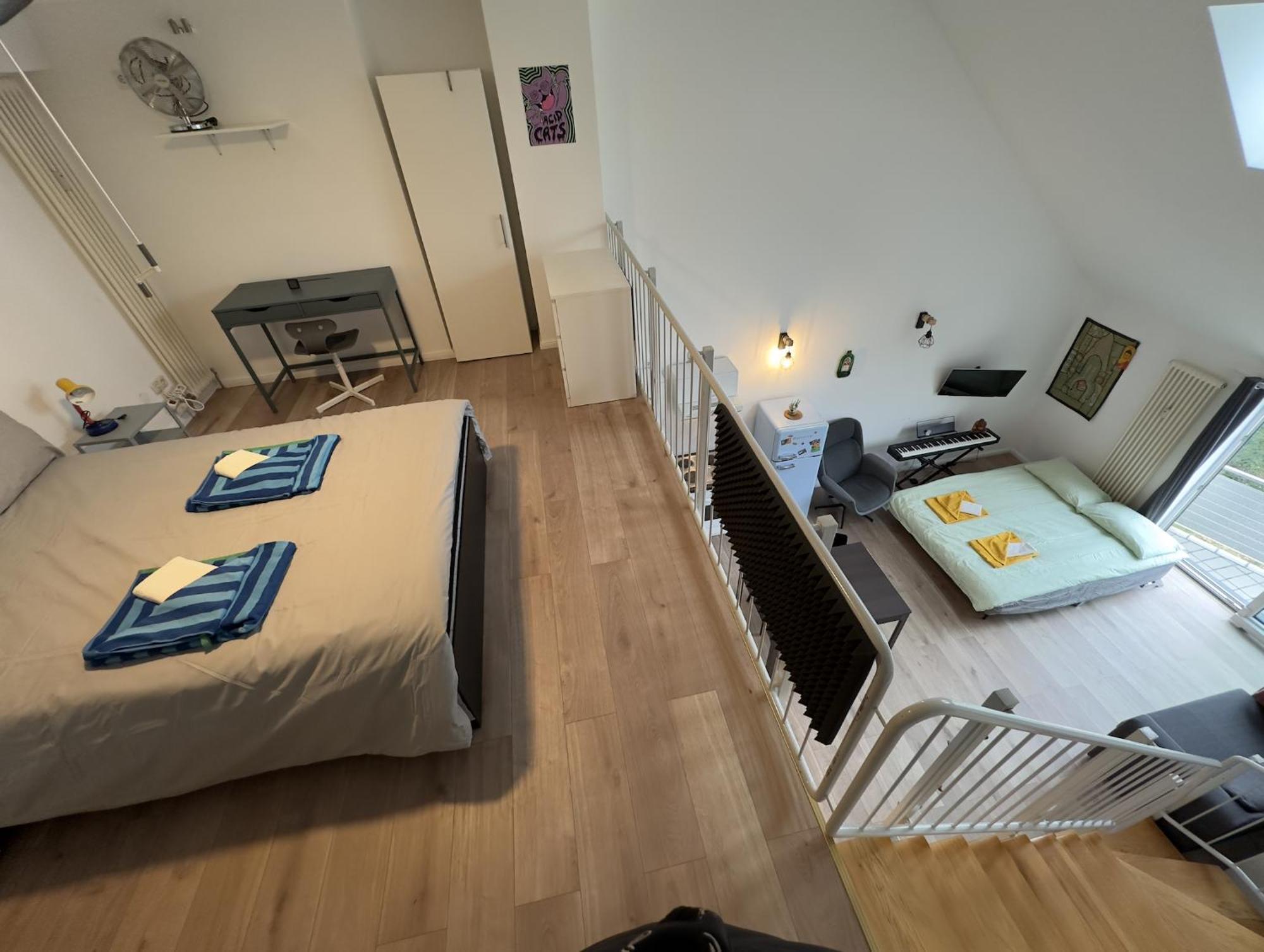 Apartment Inspiring, Bright Loft - Garage, Wifi, Bicycle *
