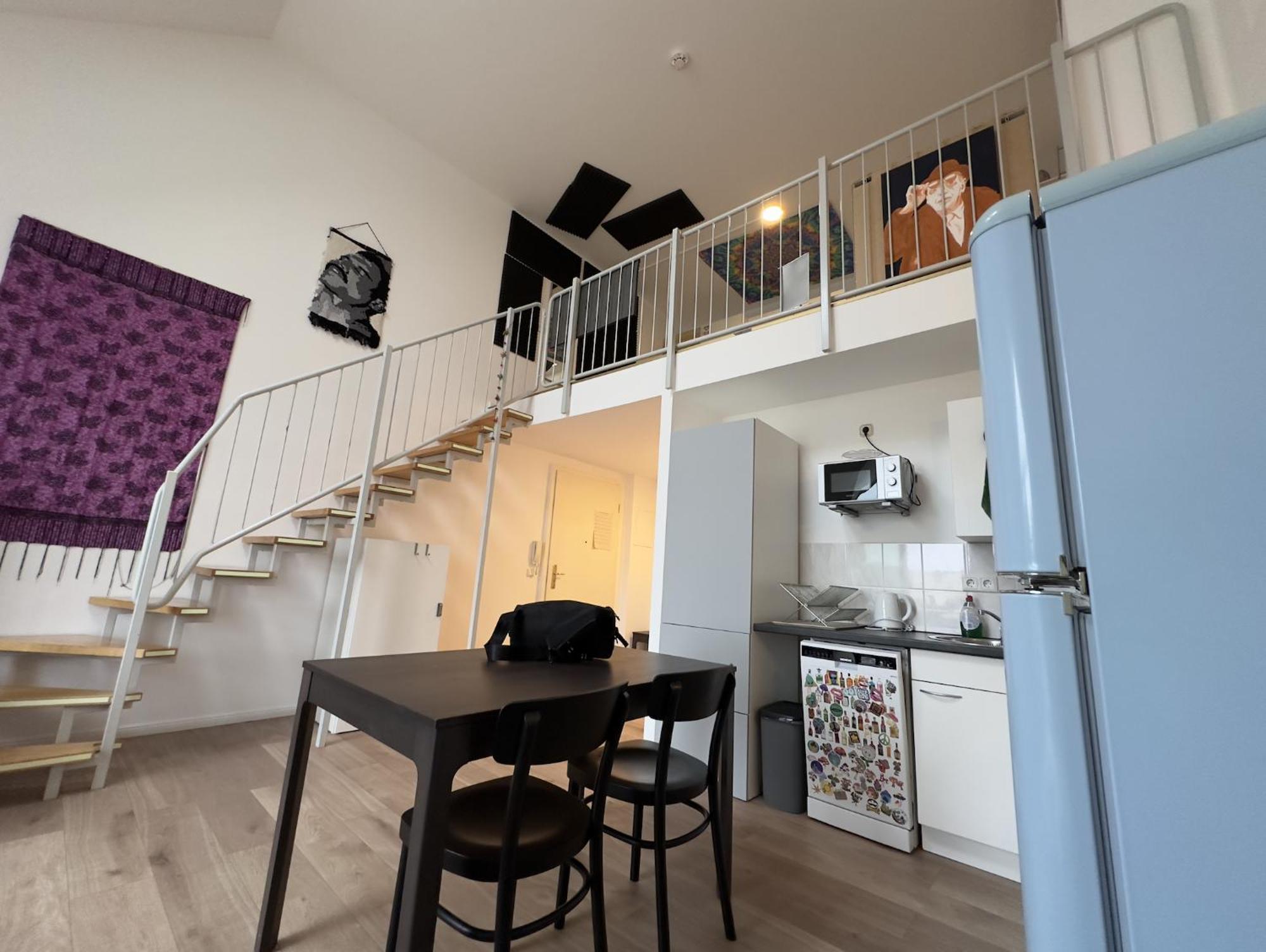 Inspiring, Bright Loft - Garage, Wifi, Bicycle Berlin